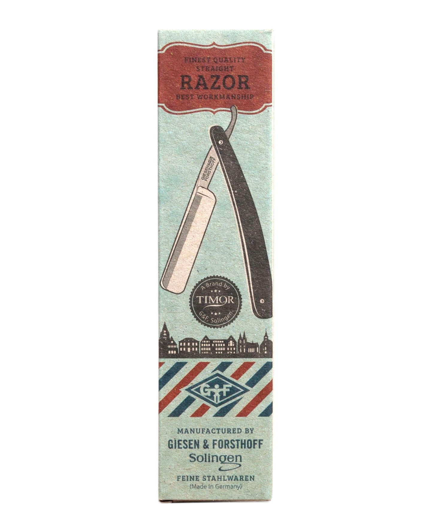 Giesen & Forsthoff Timor 'BLUE-STEEL' Straight Razor