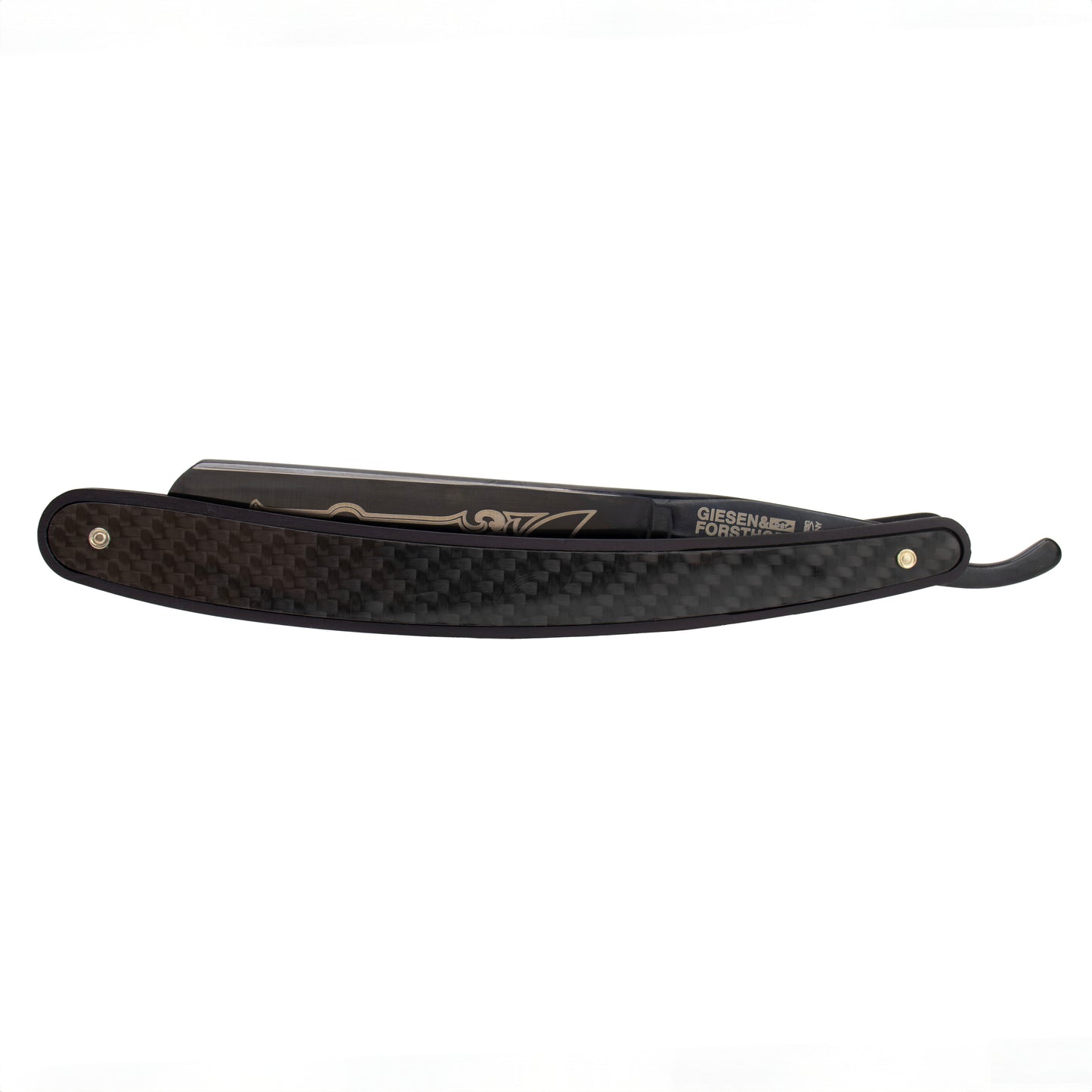 Giesen & Forsthoff 'Barbers Choice' black Straight Razor