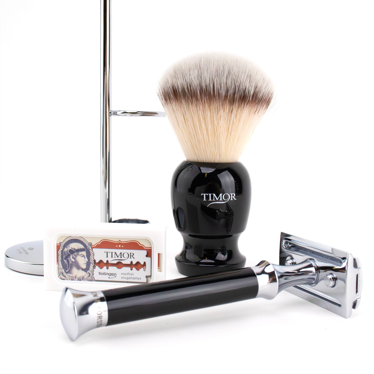 G&F Shaving Set - Black RH