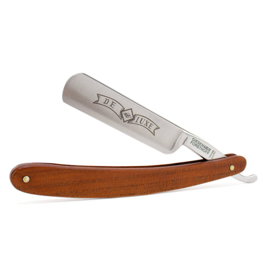 Giesen & Forsthoff 'DE LUXE' Plumwood Straight Razor (#394)