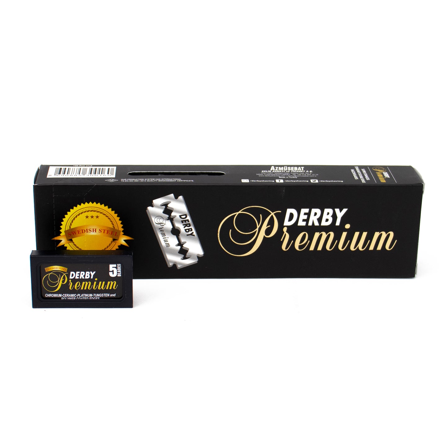 Derby Premium Double Edge Blades (20 x 5)