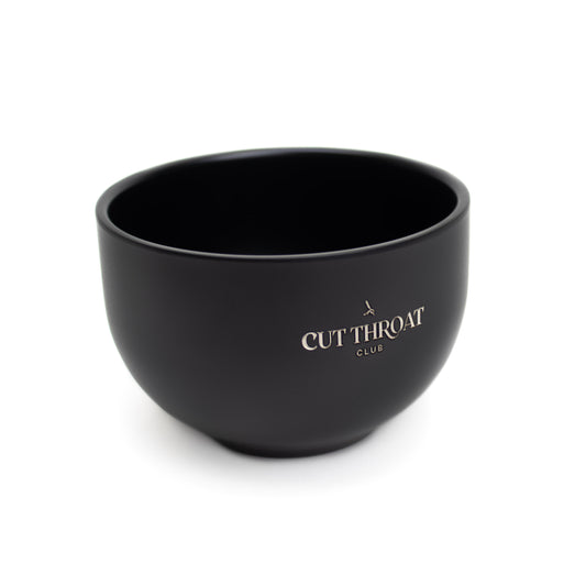 Black Lathering Bowl
