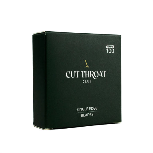 100 Single Edge Razor Blades by Cut Throat Club