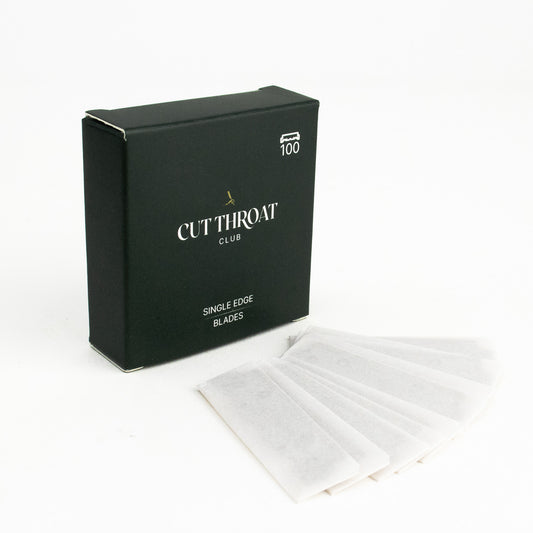 100 Single Edge Razor Blades by Cut Throat Club