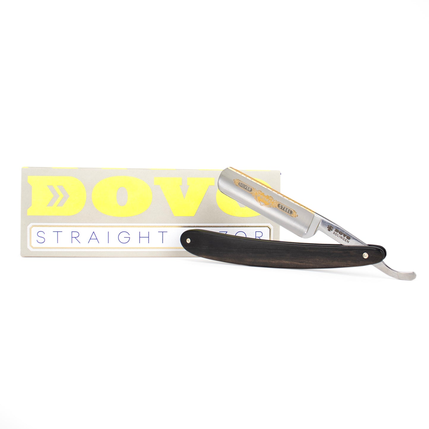 Dovo 'Ebony' Prima 5/8" Cut Throat Razor