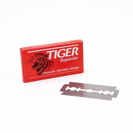 Tiger Superior Stainless Double Edge Blades (1 x 5)