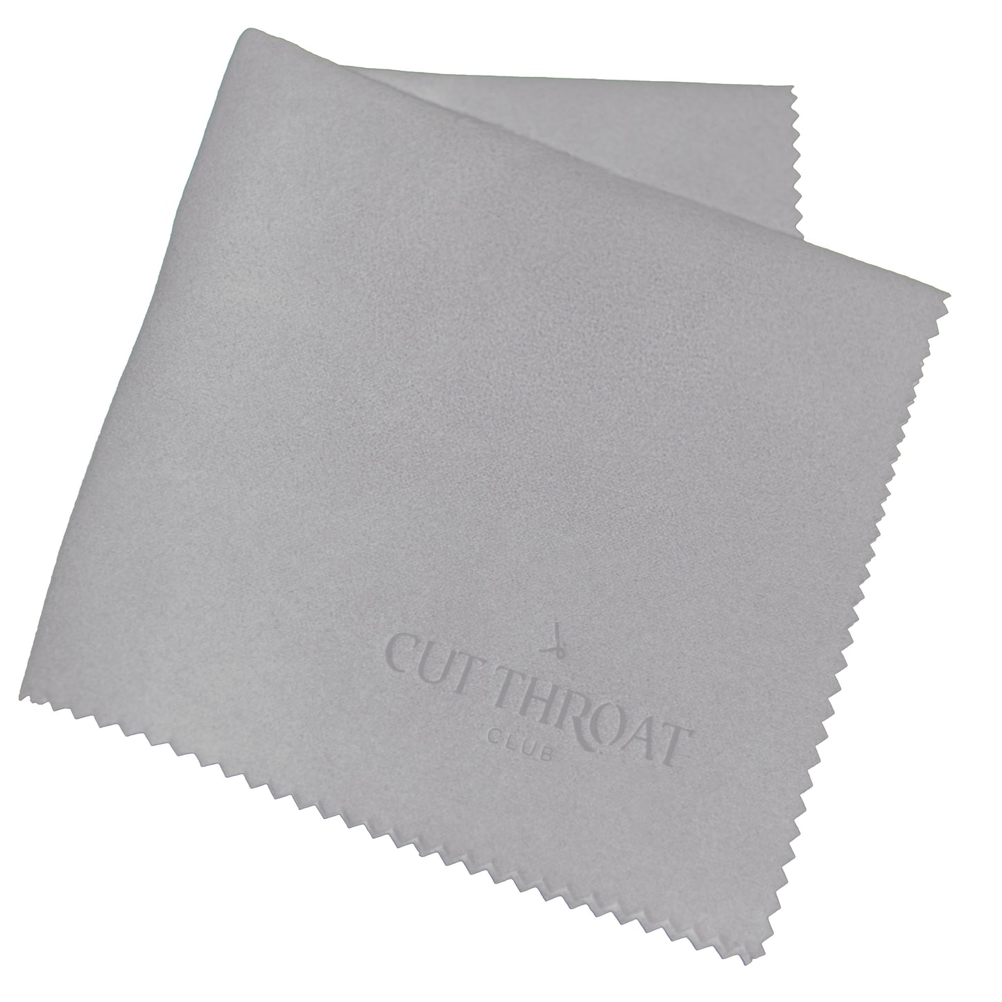 Cut Throat Club Microfibre Polishing Cloth - Grey