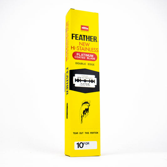 Feather Hi-Stainless Platinum Coated Blade (20 x 10)