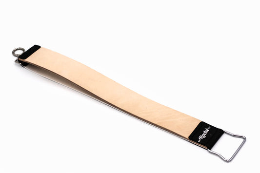 Leather Cowhide & Fabric Hanging Strop by Roché