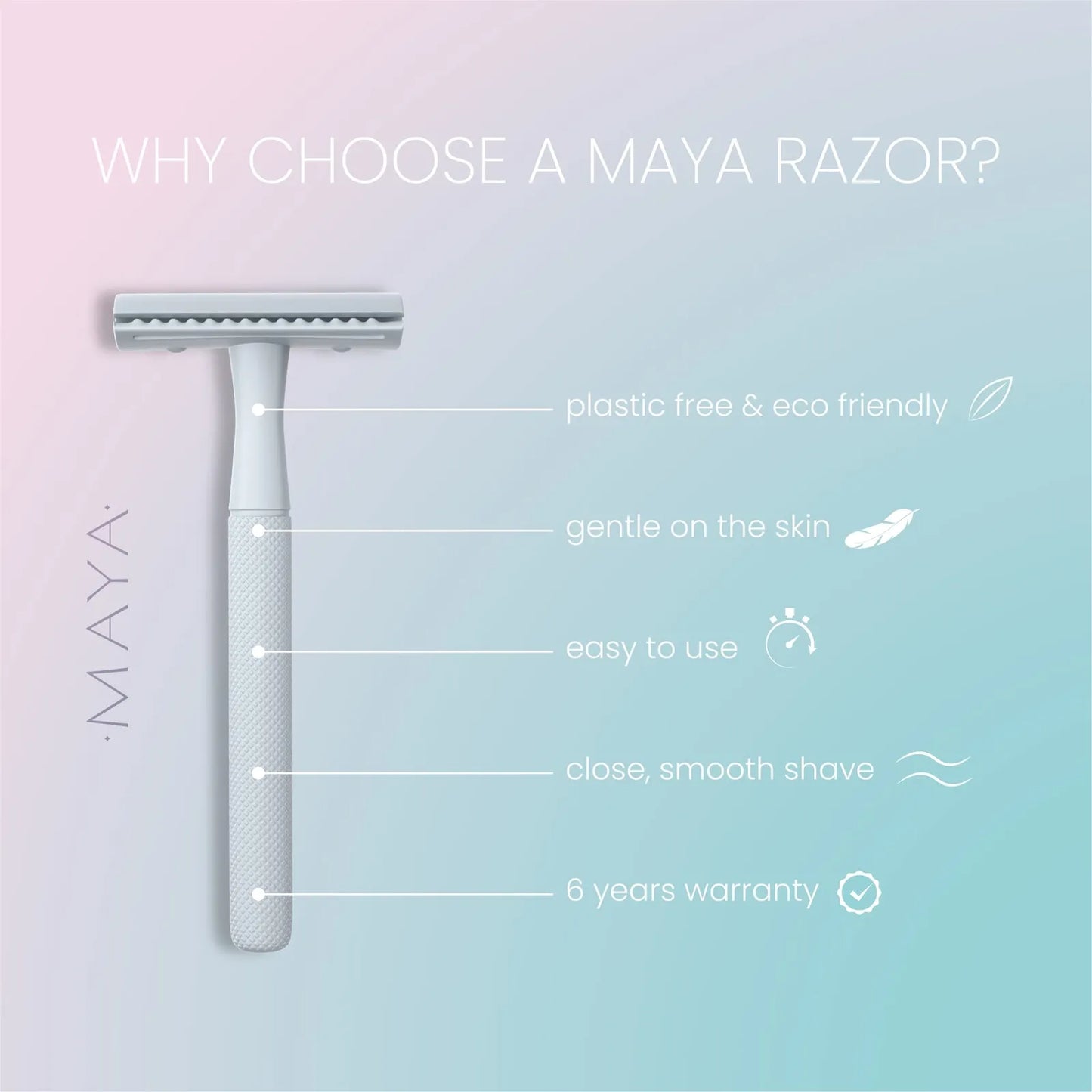 MAYA Razor (White)