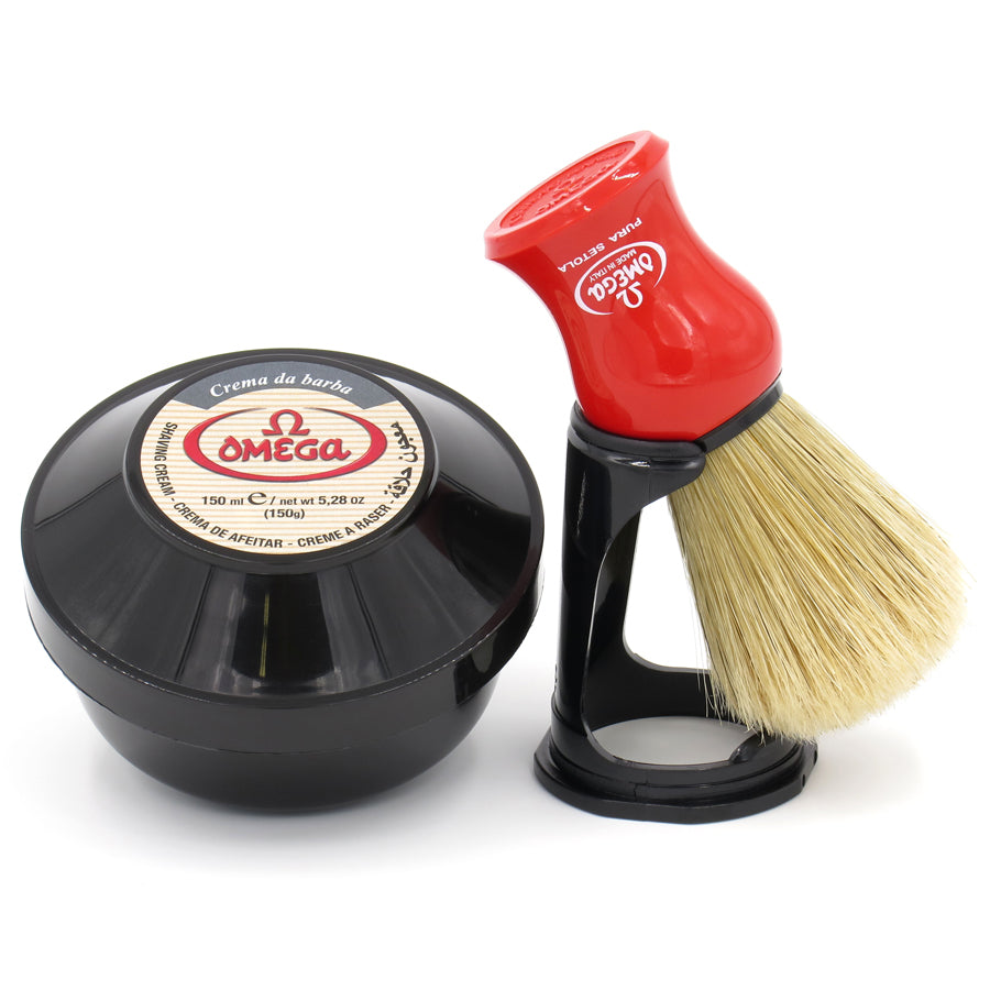 Pure bristle shaving brush 